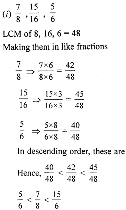 ML Aggarwal Class 6 Solutions for ICSE Maths Chapter 6 Fractions Ex 6.4 22