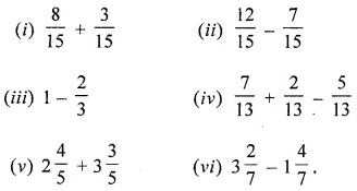 ML Aggarwal Class 6 Solutions for ICSE Maths Chapter 6 Fractions Ex 6.5 1