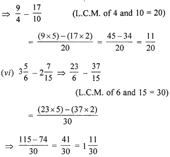 ML Aggarwal Class 6 Solutions for ICSE Maths Chapter 6 Fractions Ex 6.5 10
