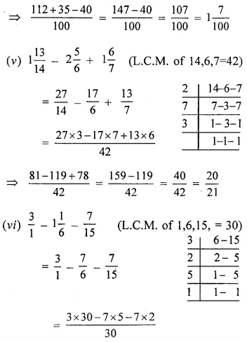 ML Aggarwal Class 6 Solutions for ICSE Maths Chapter 6 Fractions Ex 6.5 14