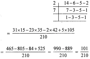 ML Aggarwal Class 6 Solutions for ICSE Maths Chapter 6 Fractions Ex 6.5 16