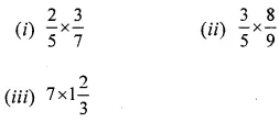 ML Aggarwal Class 6 Solutions for ICSE Maths Chapter 6 Fractions Ex 6.6 1