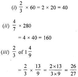 ML Aggarwal Class 6 Solutions for ICSE Maths Chapter 6 Fractions Ex 6.6 4