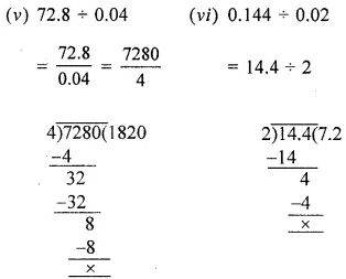ML Aggarwal Class 6 Solutions for ICSE Maths Chapter 7 Decimals Ex 7.4 4