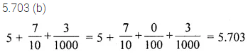 ML Aggarwal Class 6 Solutions for ICSE Maths Chapter 7 Decimals Objective Type Questions 11