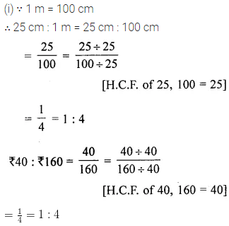ML Aggarwal Class 6 Solutions for ICSE Maths Chapter 8 Ratio and Proportion Ex 8.2 9