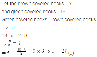 ML Aggarwal Class 6 Solutions for ICSE Maths Chapter 8 Ratio and Proportion Objective Type Questions 11