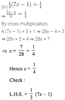 ML Aggarwal Class 6 Solutions for ICSE Maths Chapter 9 Algebra Check Your Progress 12