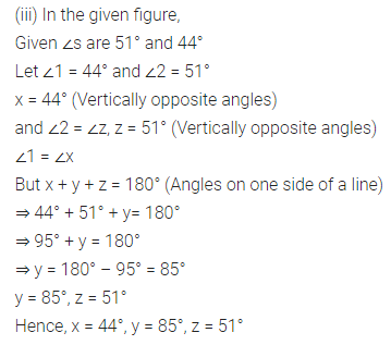 ML Aggarwal Class 7 Solutions for ICSE Maths Chapter 10 Lines and Angles Ex 10.1 17