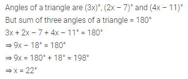 ML Aggarwal Class 7 Solutions for ICSE Maths Chapter 11 Triangles and its Properties Check Your Progress 11