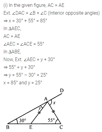 ML Aggarwal Class 7 Solutions for ICSE Maths Chapter 11 Triangles and its Properties Check Your Progress 7