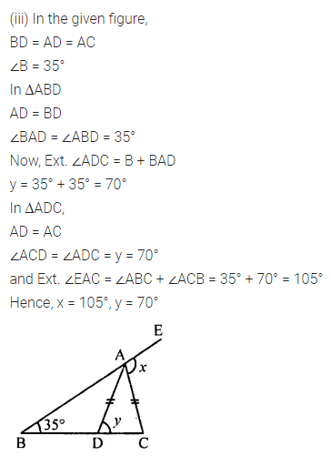 ML Aggarwal Class 7 Solutions for ICSE Maths Chapter 11 Triangles and its Properties Check Your Progress 9