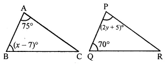 ML Aggarwal Class 7 Solutions for ICSE Maths Chapter 12 Congruence of Triangles Objective Type Questions 20