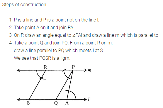 ML Aggarwal Class 7 Solutions for ICSE Maths Chapter 13 Practical Geometry Ex 13 3