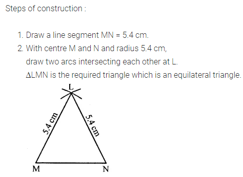 ML Aggarwal Class 7 Solutions for ICSE Maths Chapter 13 Practical Geometry Ex 13 7