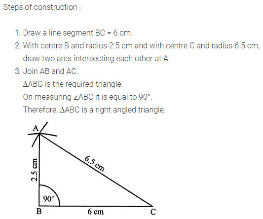 ML Aggarwal Class 7 Solutions for ICSE Maths Chapter 13 Practical Geometry Ex 13 8