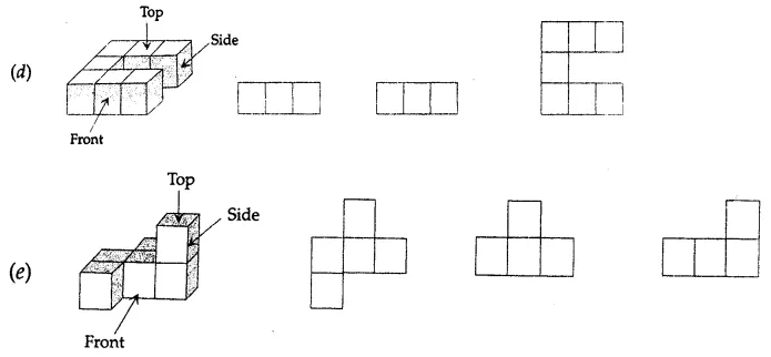 ML Aggarwal Class 7 Solutions for ICSE Maths Chapter 15 Visualising Solid Shapes Ex 15.3 5