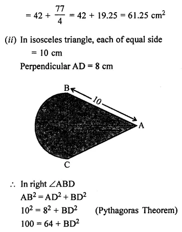 ML Aggarwal Class 7 Solutions for ICSE Maths Chapter 16 Perimeter and Area Ex 16.3 27