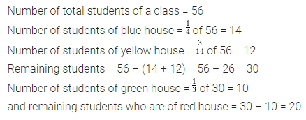 ML Aggarwal Class 7 Solutions for ICSE Maths Chapter 2 Fractions and Decimals Check Your Progress 5