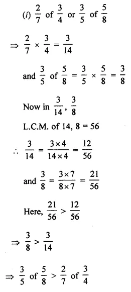 ML Aggarwal Class 7 Solutions for ICSE Maths Chapter 2 Fractions and Decimals Ex 2.3 11