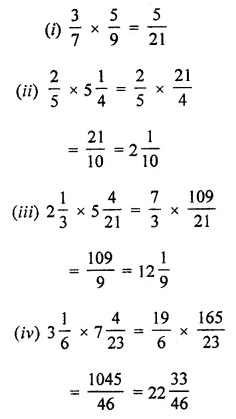 ML Aggarwal Class 7 Solutions for ICSE Maths Chapter 2 Fractions and Decimals Ex 2.3 6