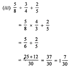 ML Aggarwal Class 7 Solutions for ICSE Maths Chapter 2 Fractions and Decimals Ex 2.7 6