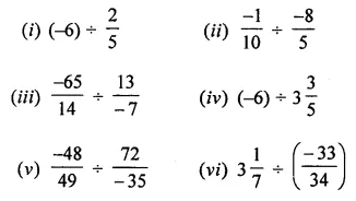 ML Aggarwal Class 7 Solutions for ICSE Maths Chapter 3 Rational Numbers Ex 3.3 19