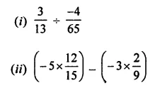 ML Aggarwal Class 7 Solutions for ICSE Maths Chapter 3 Rational Numbers Ex 3.3 26