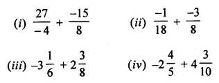 ML Aggarwal Class 7 Solutions for ICSE Maths Chapter 3 Rational Numbers Ex 3.3 4