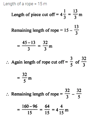 ML Aggarwal Class 7 Solutions for ICSE Maths Chapter 3 Rational Numbers Objective Type Questions 21