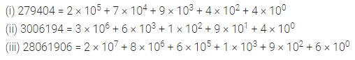 ML Aggarwal Class 7 Solutions for ICSE Maths Chapter 4 Exponents and Powers Ex 4.3 5