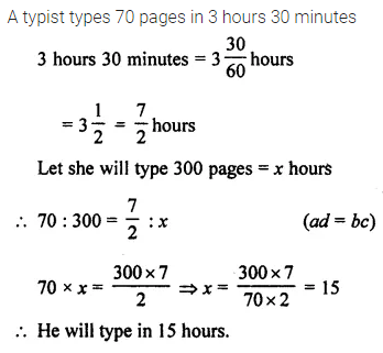 ML Aggarwal Class 7 Solutions for ICSE Maths Chapter 6 Ratio and Proportion Check Your Progress 8