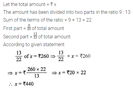 ML Aggarwal Class 7 Solutions for ICSE Maths Chapter 6 Ratio and Proportion Ex 6.1 17