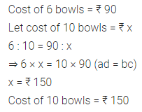 ML Aggarwal Class 7 Solutions for ICSE Maths Chapter 6 Ratio and Proportion Ex 6.3 1