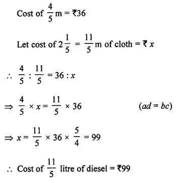 ML Aggarwal Class 7 Solutions for ICSE Maths Chapter 6 Ratio and Proportion Ex 6.3 8