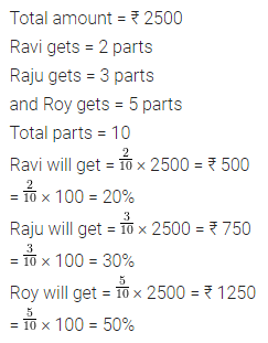 ML Aggarwal Class 7 Solutions for ICSE Maths Chapter 7 Percentage and Its Applications Ex 7.1 10