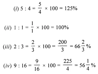 ML Aggarwal Class 7 Solutions for ICSE Maths Chapter 7 Percentage and Its Applications Ex 7.1 7
