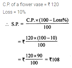 ML Aggarwal Class 7 Solutions for ICSE Maths Chapter 7 Percentage and Its Applications Ex 7.3 9