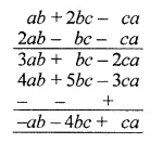 ML Aggarwal Class 7 Solutions for ICSE Maths Chapter 8 Algebraic Expressions Check Your Progress 5