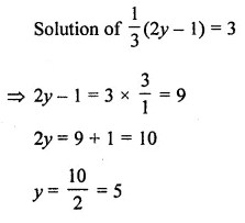 ML Aggarwal Class 7 Solutions for ICSE Maths Chapter 9 Linear Equations and Inequalities Objective Type Questions 7
