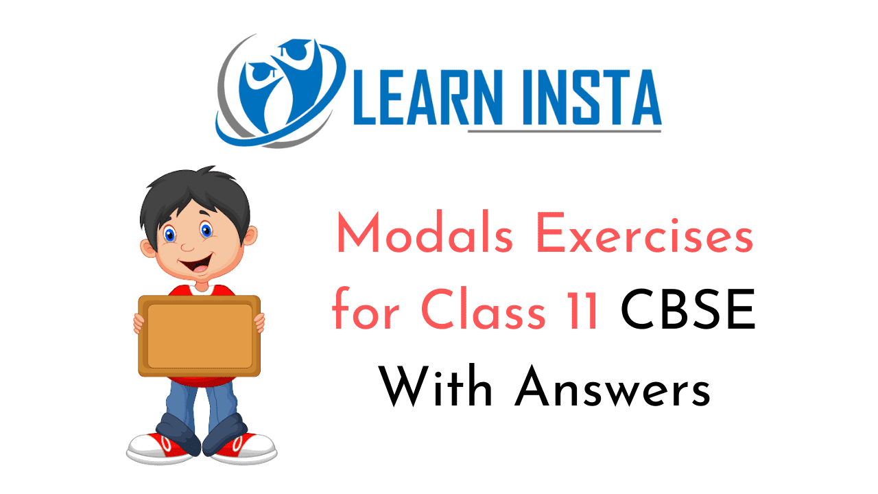 Modals Class 11