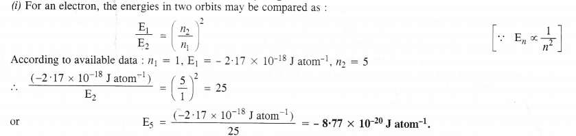 NCERT Solutions for Class 11 Chemistry Chapter 2 Structure of Atom 18