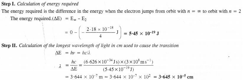 NCERT Solutions for Class 11 Chemistry Chapter 2 Structure of Atom 22
