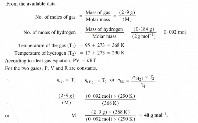 NCERT Solutions for Class 11 Chemistry Chapter 5 States of Matter Gases and Liquids 15