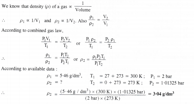 NCERT Solutions for Class 11 Chemistry Chapter 5 States of Matter Gases and Liquids 8