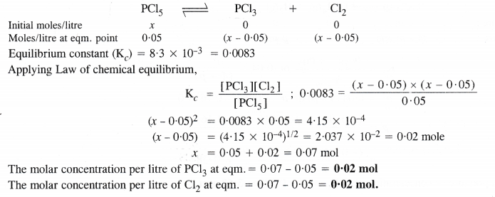 NCERT Solutions for Class 11 Chemistry Chapter 7 Equilibrium 17