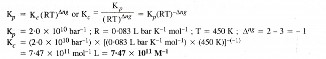 NCERT Solutions for Class 11 Chemistry Chapter 7 Equilibrium 9