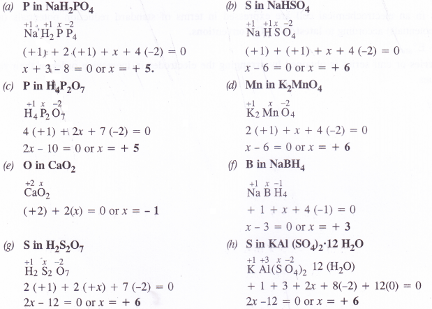NCERT Solutions for Class 11 Chemistry Chapter 8 Redox Reactions 1