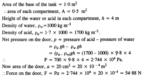 NCERT Solutions for Class 11 Physics Chapter 10 Mechanical Properties of Fluids 18