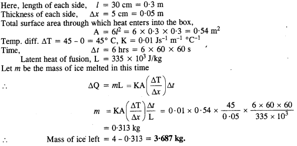 NCERT Solutions for Class 11 Physics Chapter 11 Thermal Properties of Matter 16